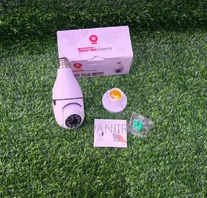 V380 Bulb PTZ Camera Wifi - 360° Rotate, Screws in E27