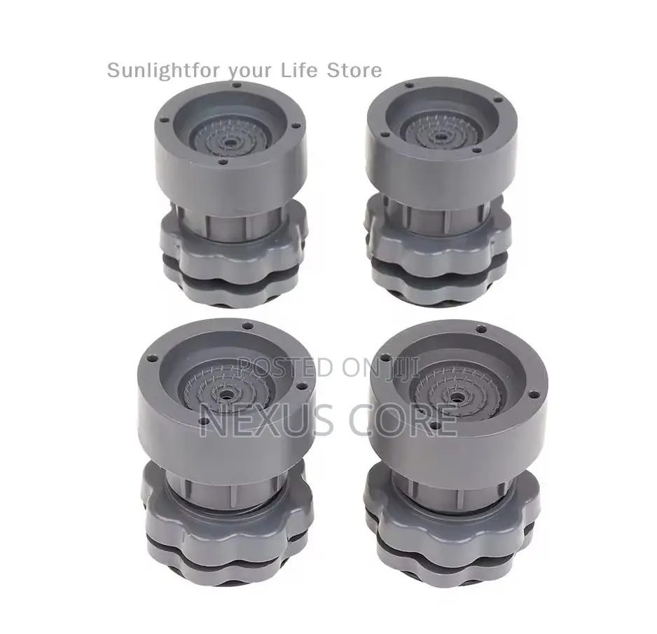 4pcs Heavy Duty Adjustable Height Washing Machine Pads