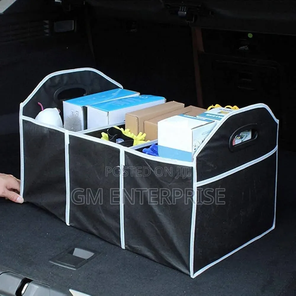 Black Car Boot Organizer*Boot Organizer