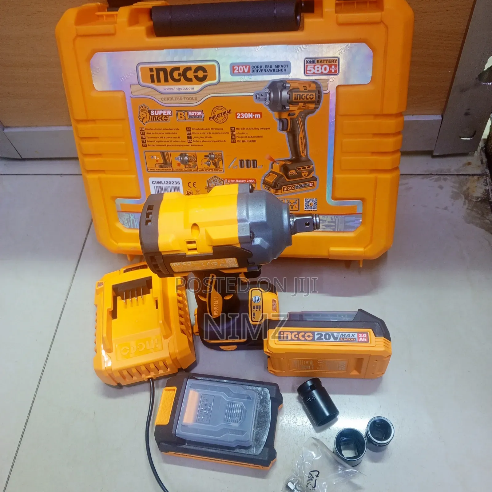 Cordless Impact Driver Wrench