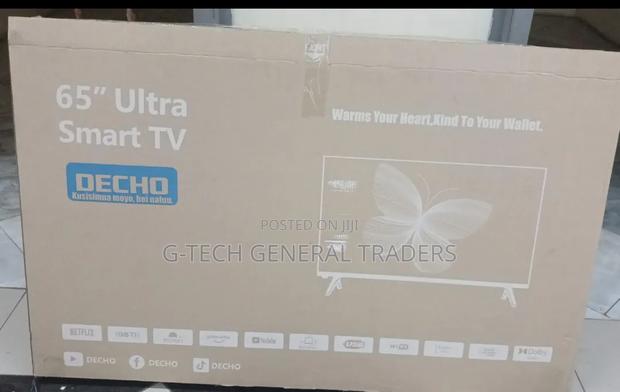 Decho Ultra Smart 65inch Frameless Led Tv, Youtube, Netflix