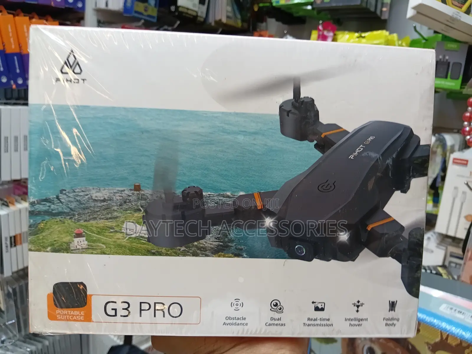  Pihot G3 Pro Camera Drone With Dual Camera Double Batteries