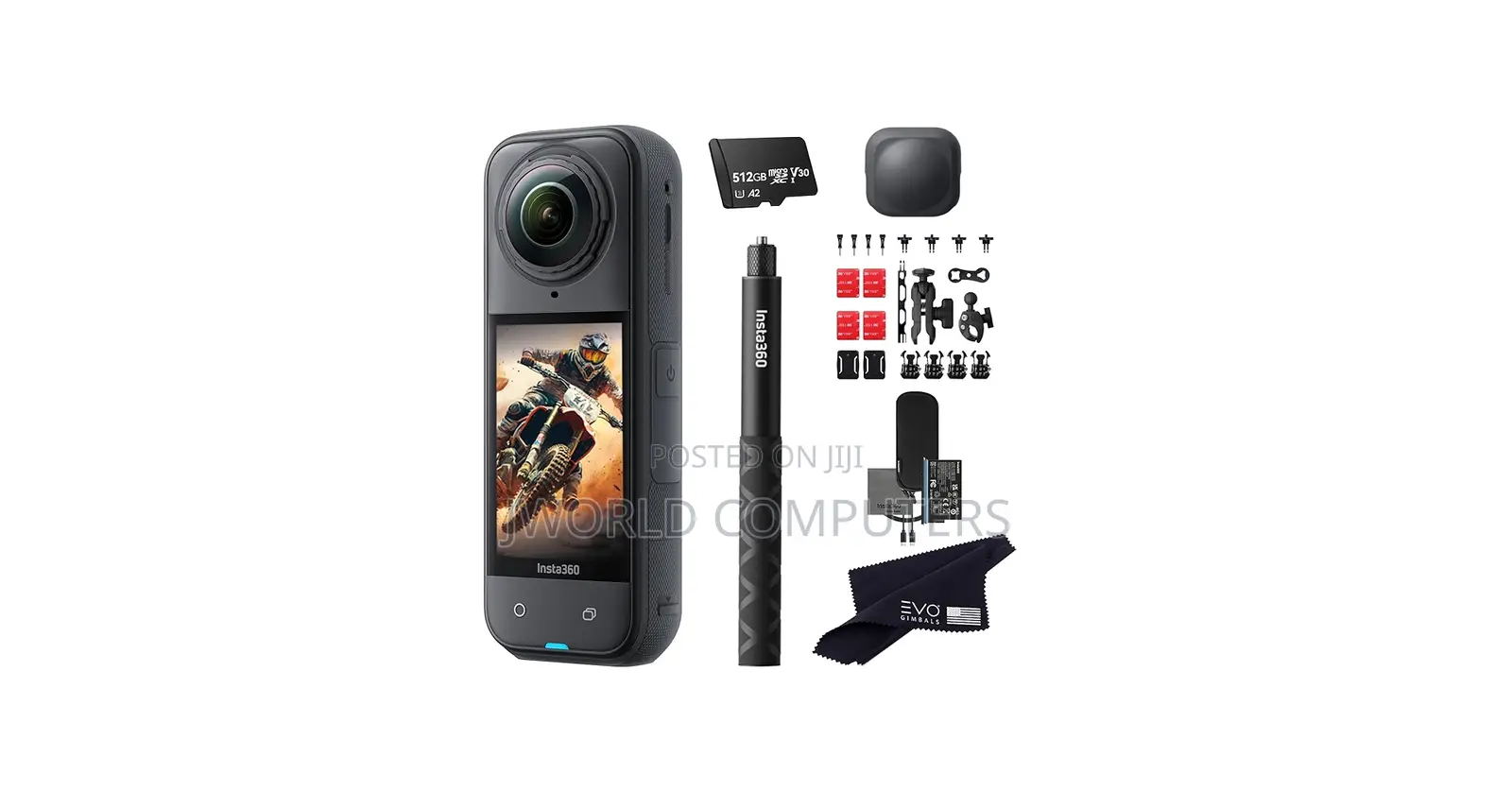 Insta360 One X5 Motorcycle Bundle