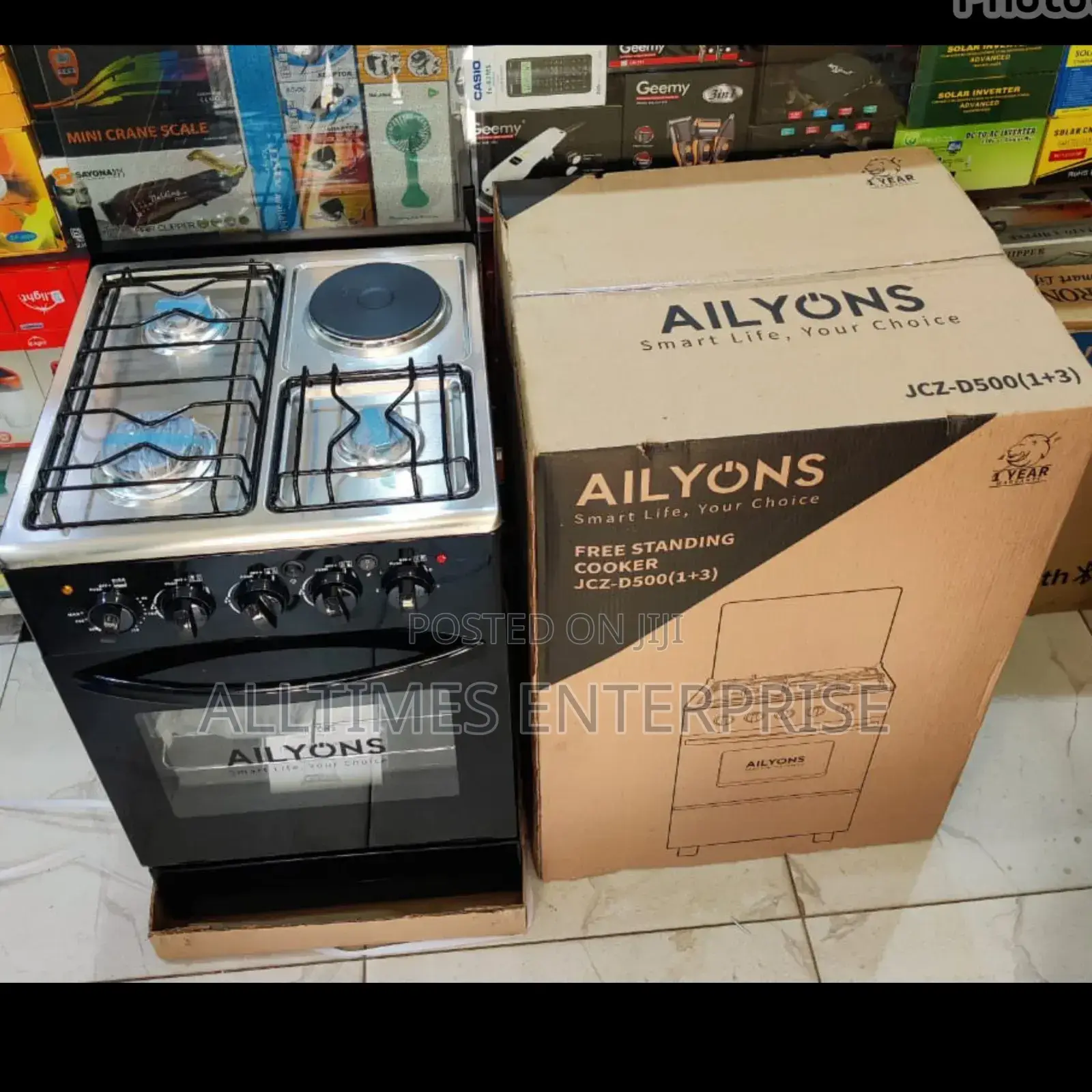 Ailyons Standing Cooker 3g+1e 50cmx55cm
