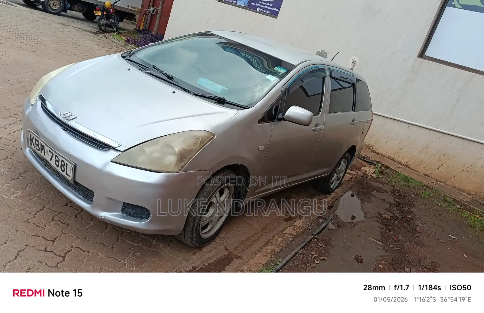 Toyota Wish 2003 Silver