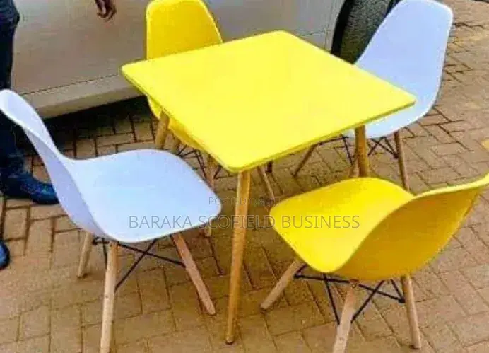 Square Desk With Eames Chair