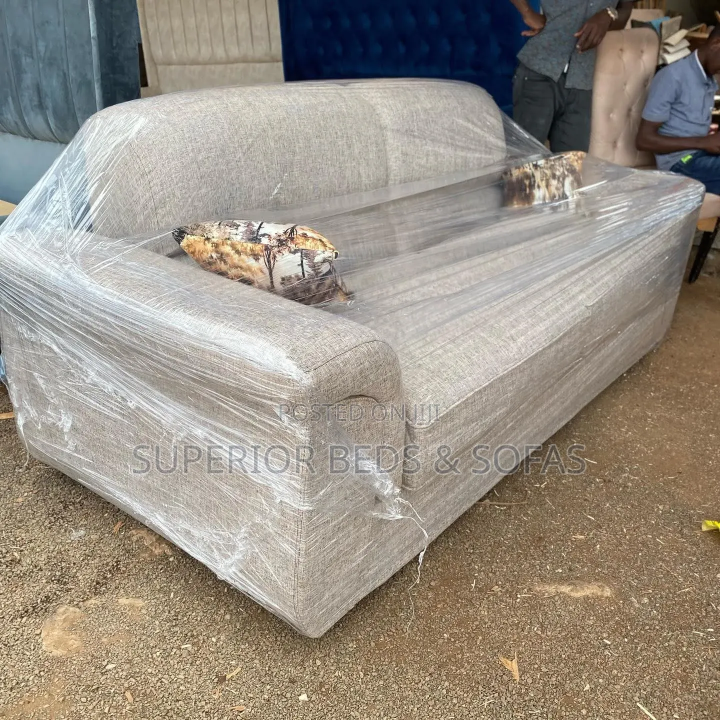 Modern 3 Seater Sofa - Negotiable/Free Delivery