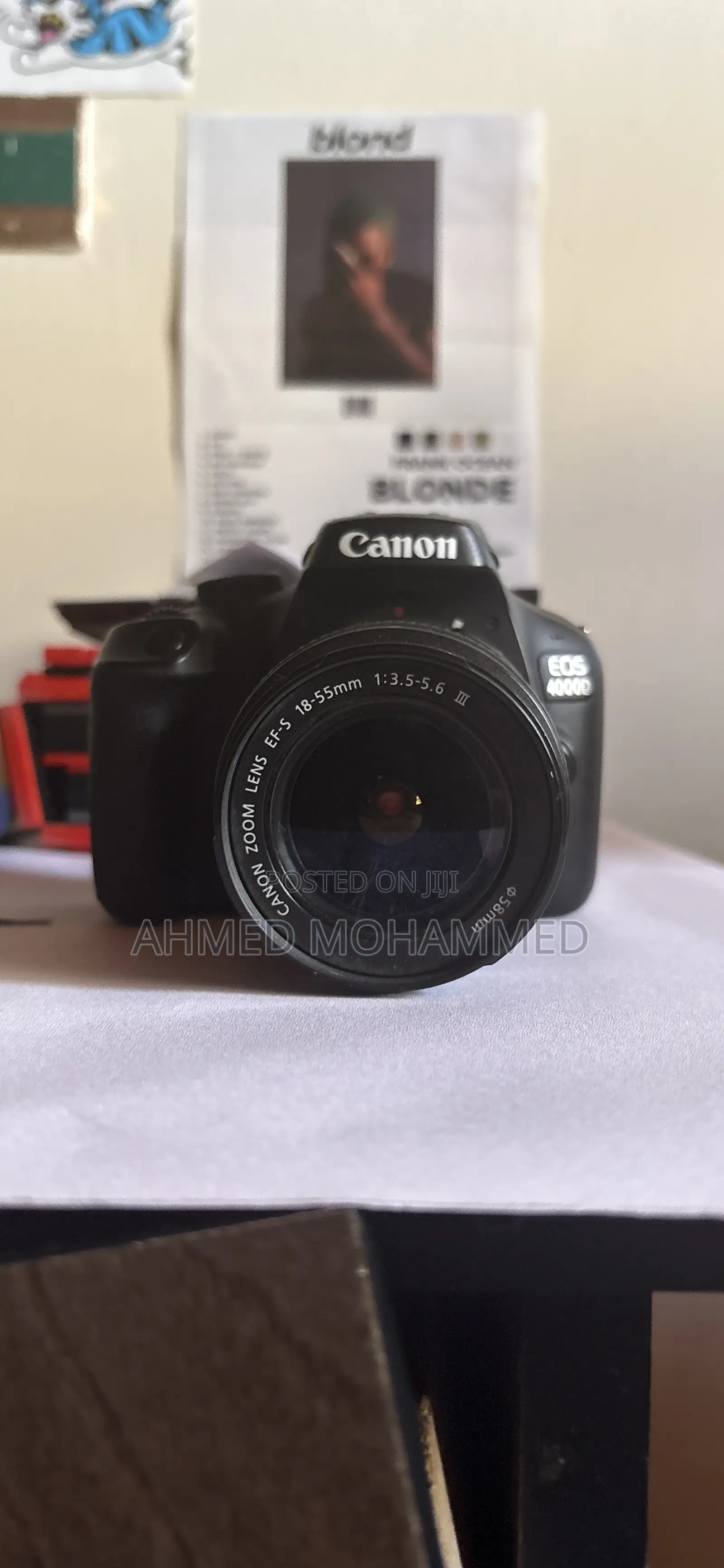 Canon Eos 4000d DSLR Camera