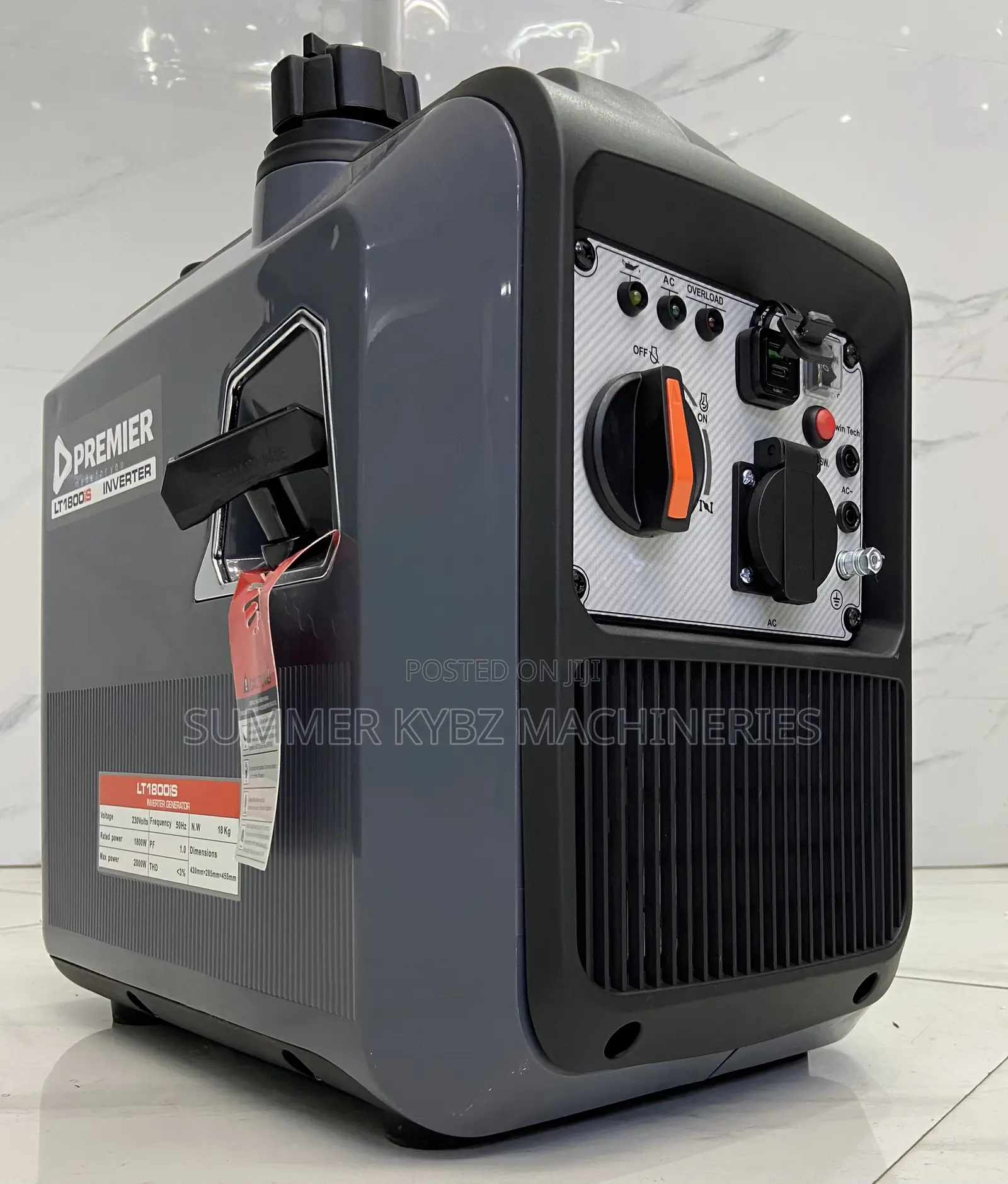 Premier 1.8kw/ 2kw Super Silent Inverter Generator