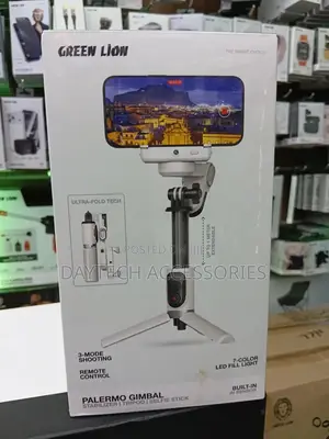 Green Lion Palermo Foldable Gimbal Stabilizer/Tripod/Selfie Stick