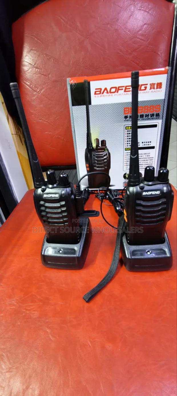Powerful Baofeng Bf-888s Walkie Talkie – Long Range - thumbnail 2