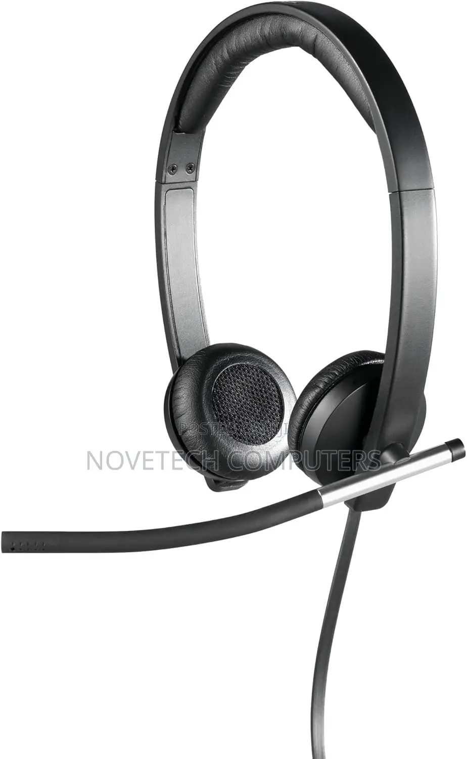 Logitech H650e Stereo Usb-a Headset With Noise Cancelling Mic - Black