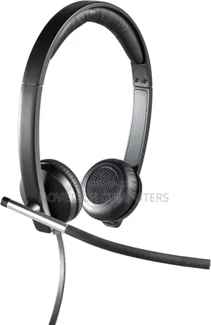 Logitech H650e Stereo Usb-a Headset With Noise Cancelling Mic - Black