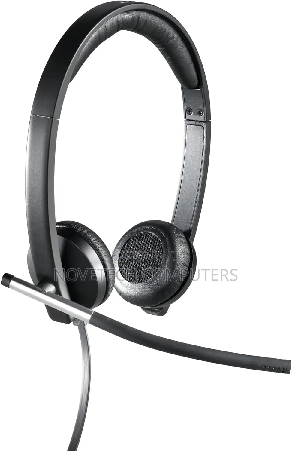 Logitech H650e Stereo Usb-a Headset With Noise Cancelling Mic - Black