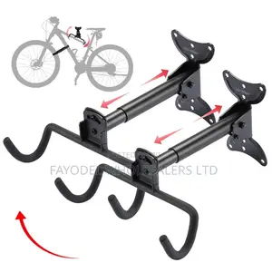 Steel Bike Wall Hook – Secure Vertical Bicycle Storage