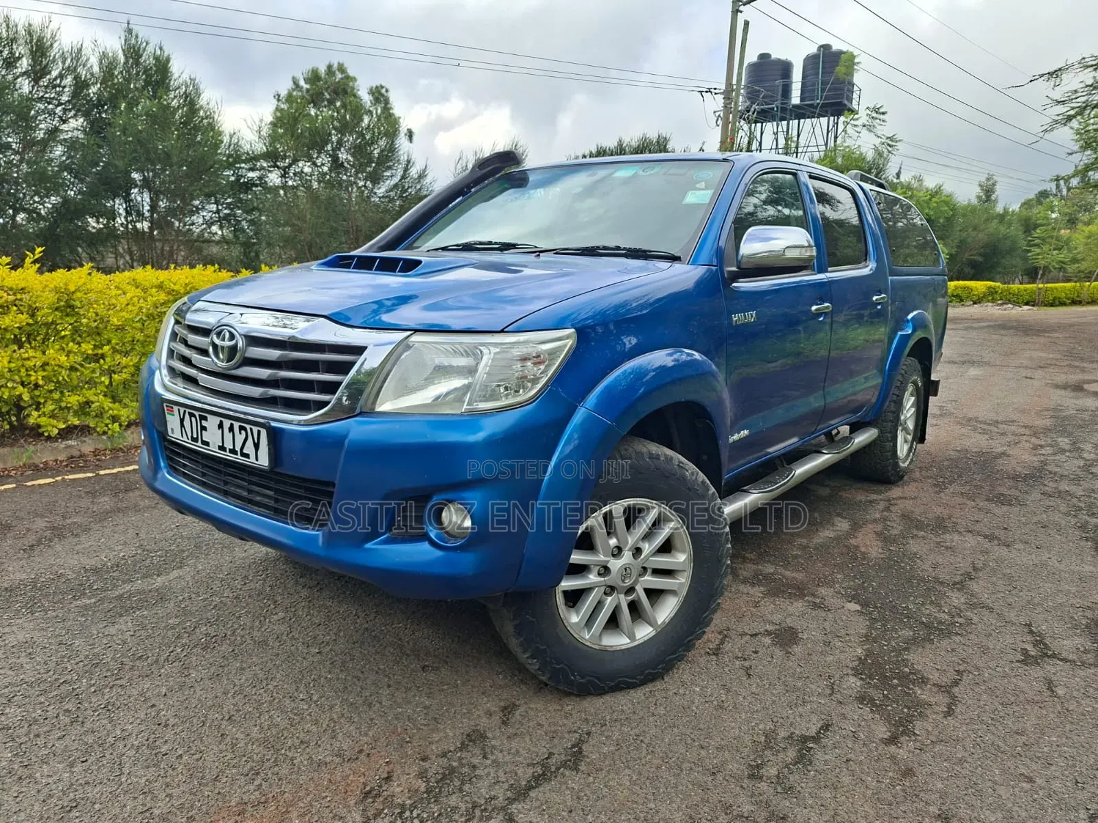 Toyota Hilux 3.0 D-4D 4x4 2015 Blue