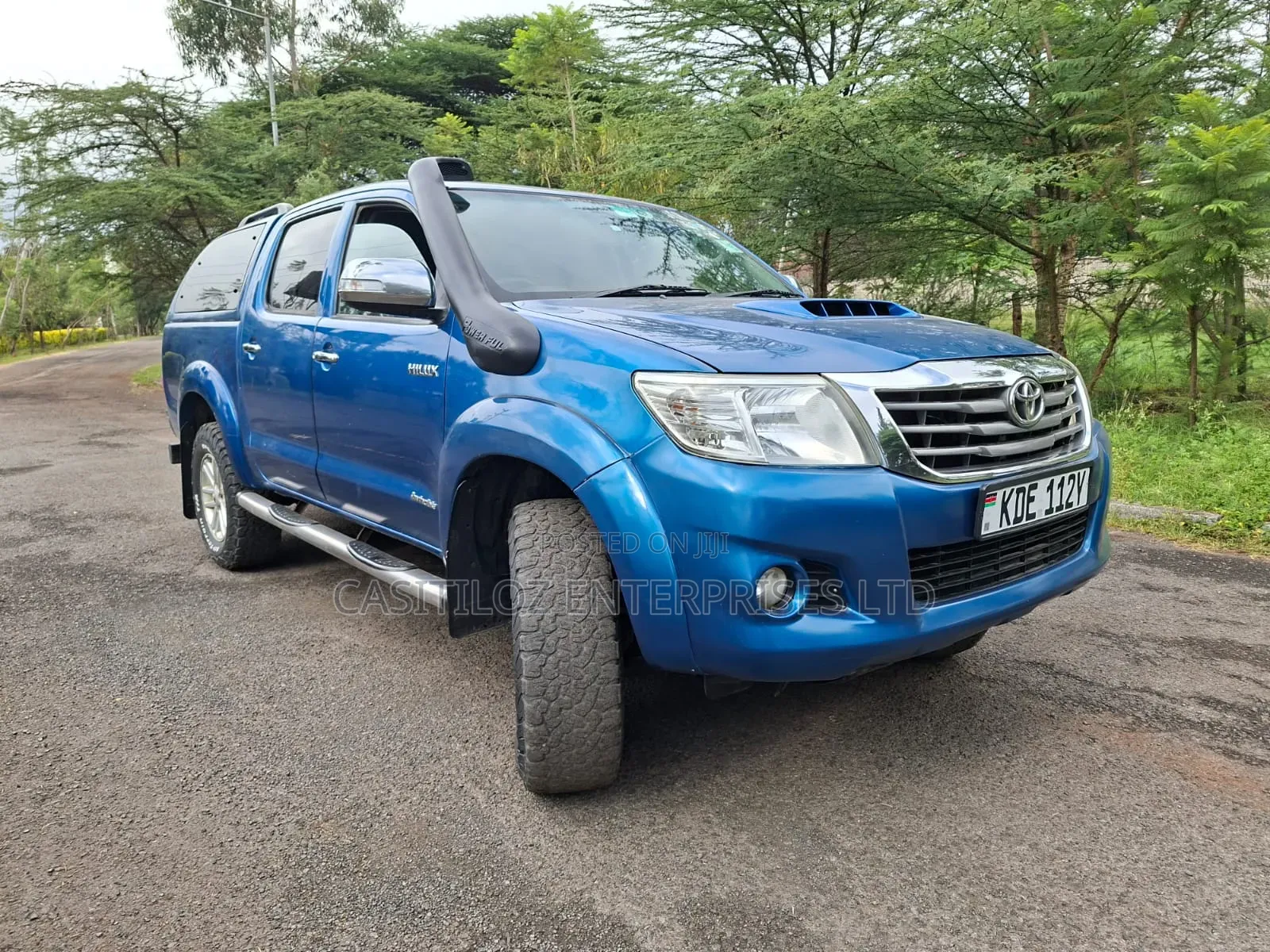 Toyota Hilux 3.0 D-4D 4x4 2015 Blue