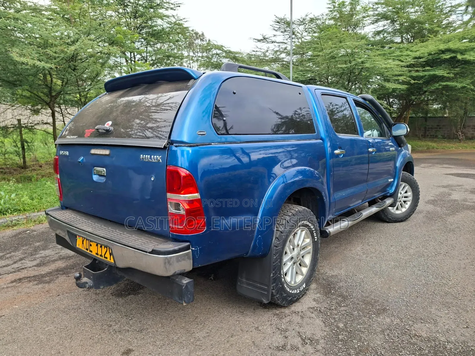 Toyota Hilux 3.0 D-4D 4x4 2015 Blue
