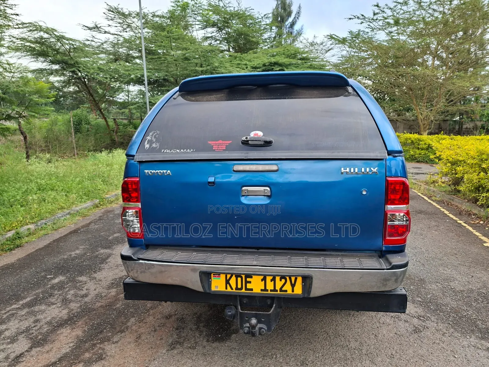 Toyota Hilux 3.0 D-4D 4x4 2015 Blue