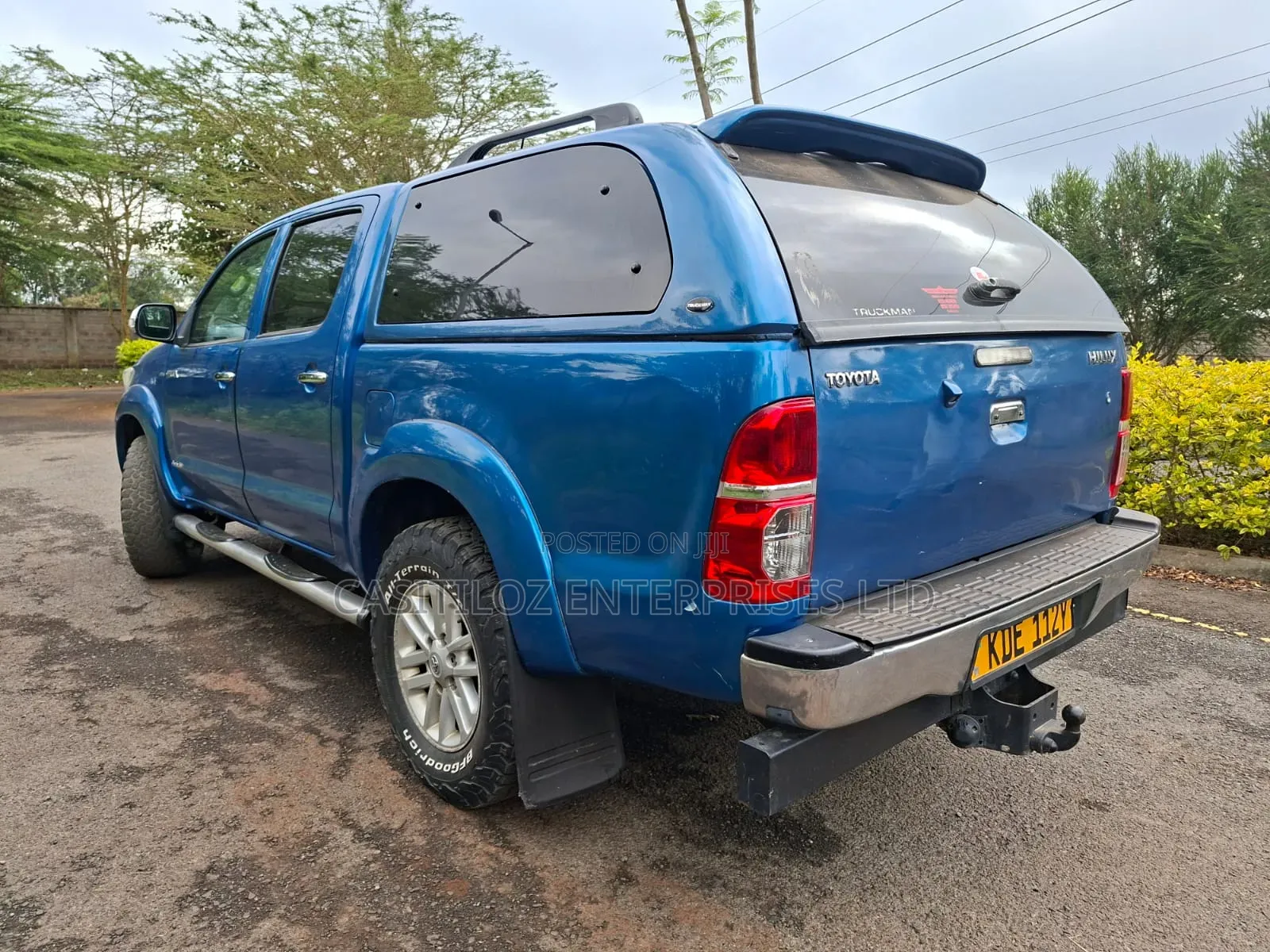 Toyota Hilux 3.0 D-4D 4x4 2015 Blue
