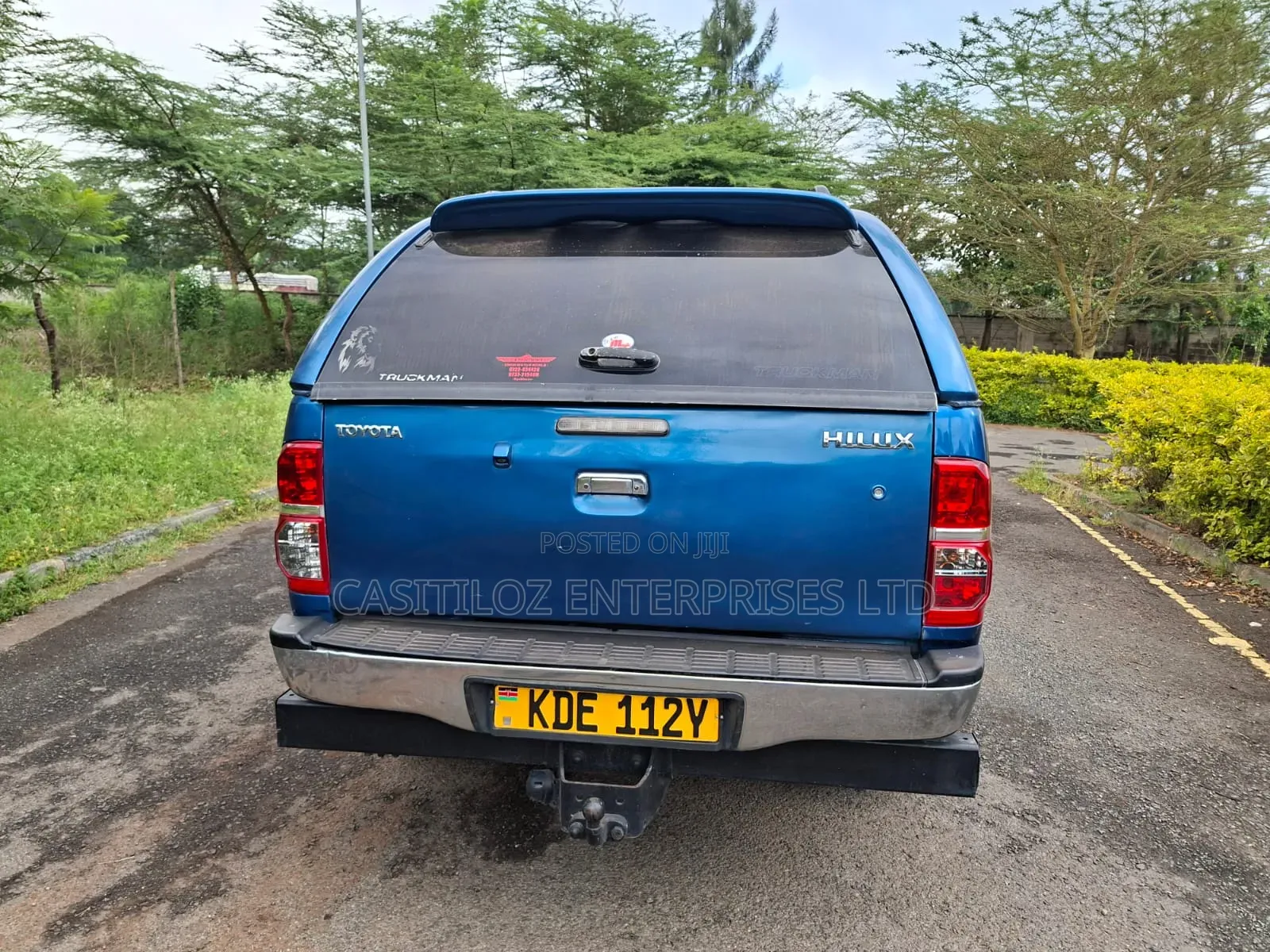 Toyota Hilux 3.0 D-4D 4x4 2015 Blue