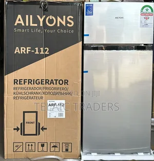 Ailyons Double Door Fridge 112litres