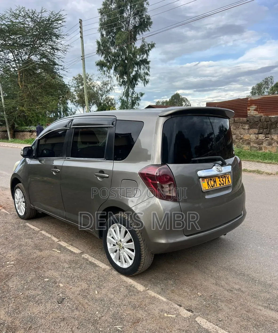 Toyota Ractis 2012 Gray