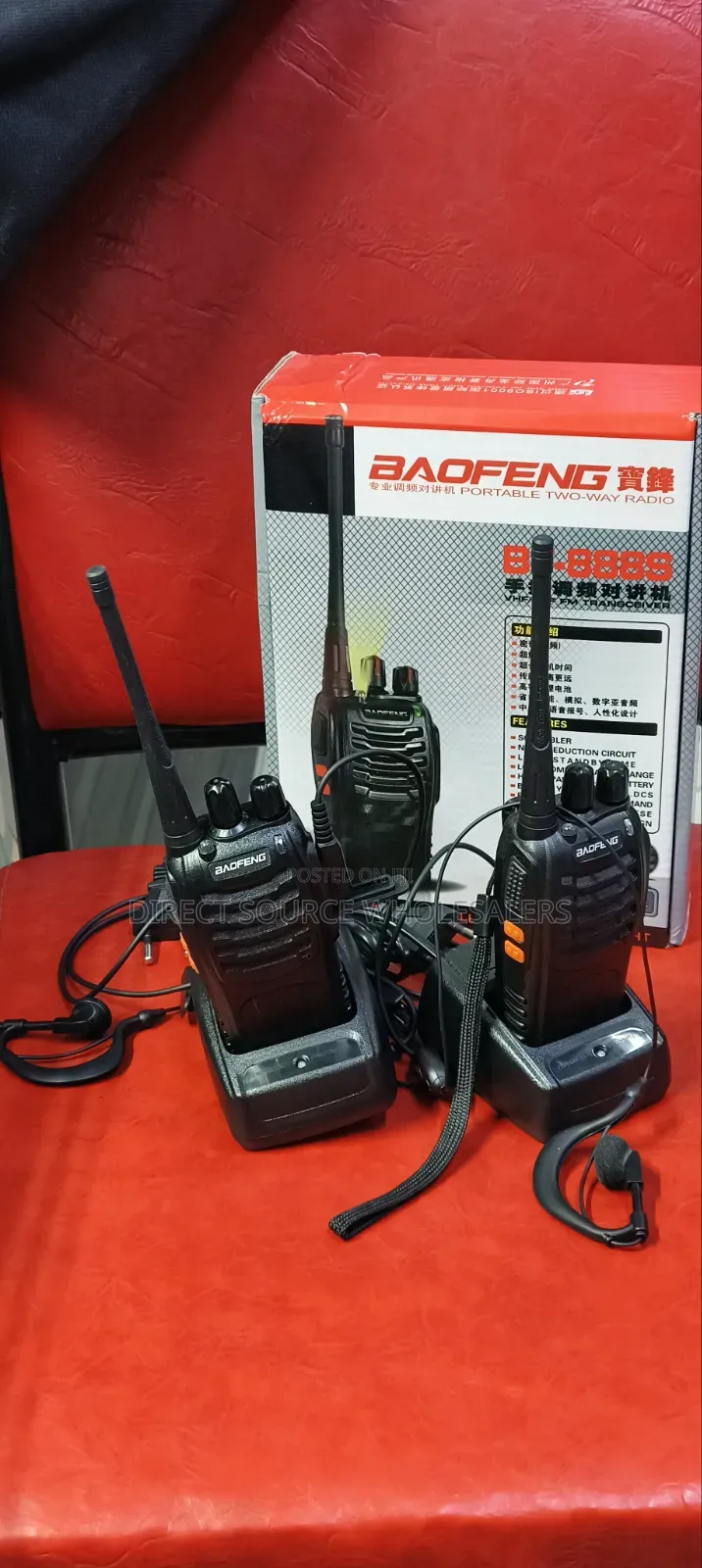 Baofeng Bf-888s Two Way Radio With Charger Battery
