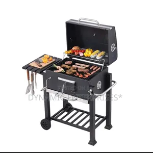 Heavy Duty Commercial BBQ Grill With Side Table
