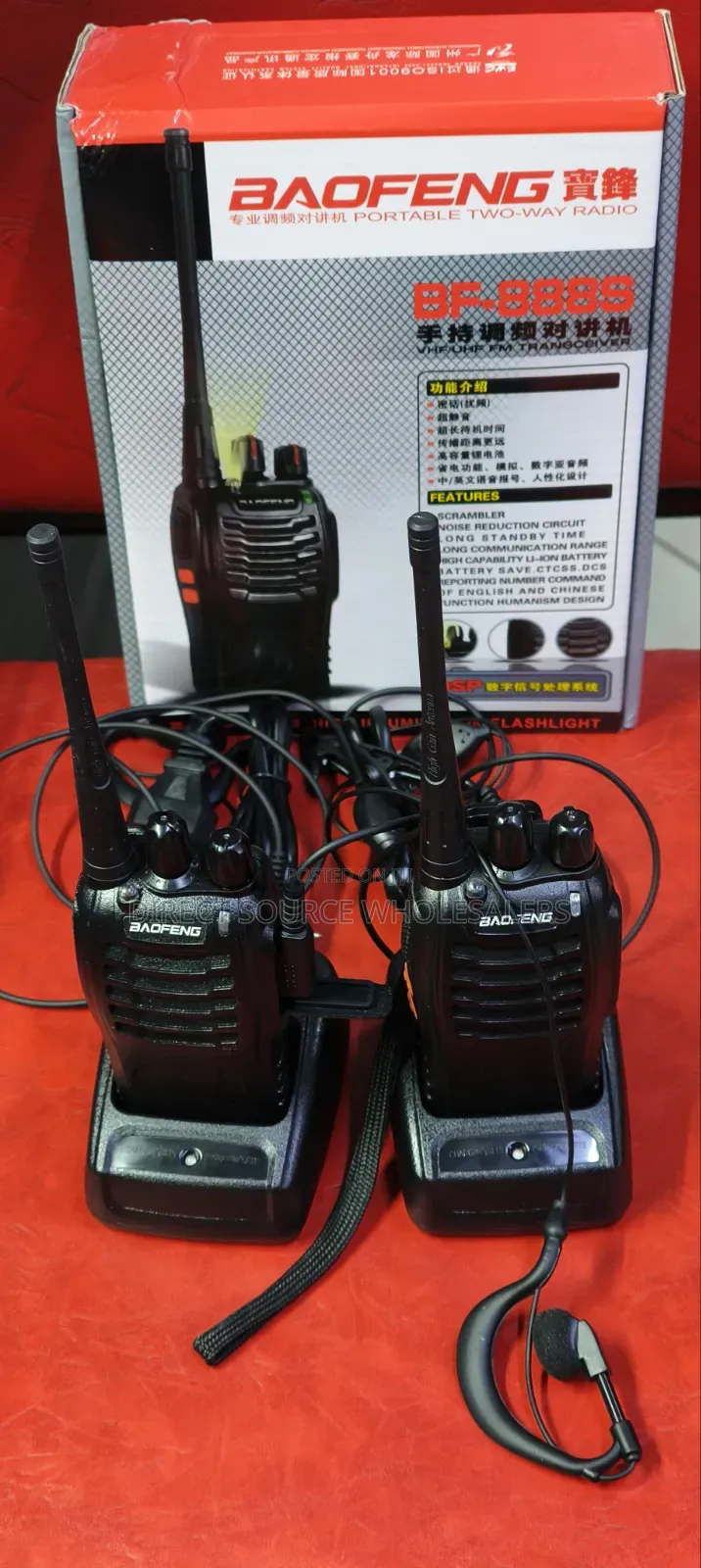Baofeng Bf-888s Radio Communication Device