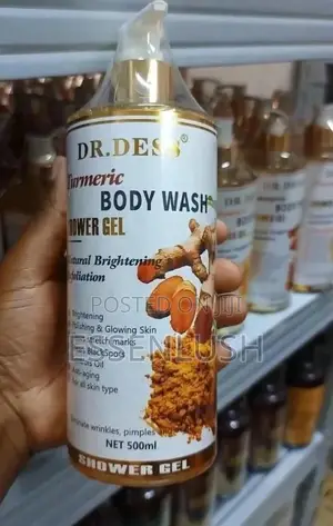 Turmeric Body Wash / Body Lotion 500ml - Moisturizing Glow | 649ksh