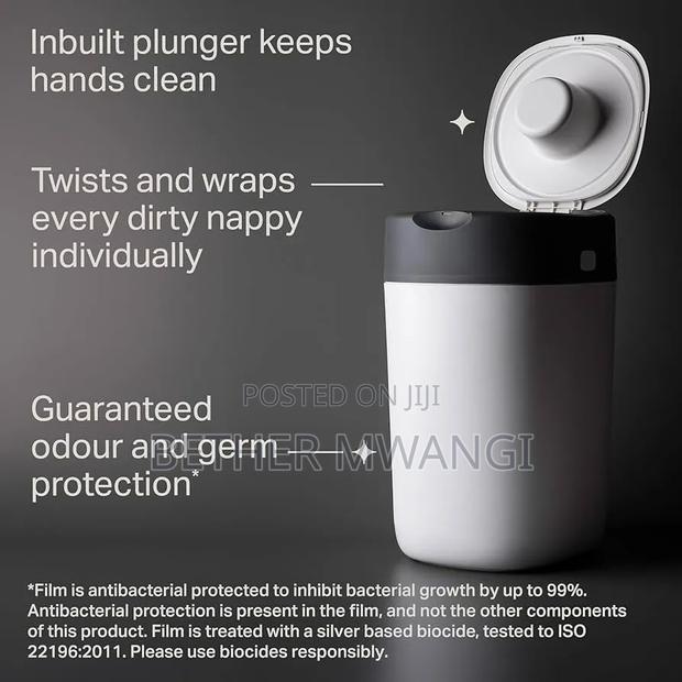Tommy Tippee Twist Click Advanced Nappy Disposable Sangenic Tec Bin - thumbnail 4