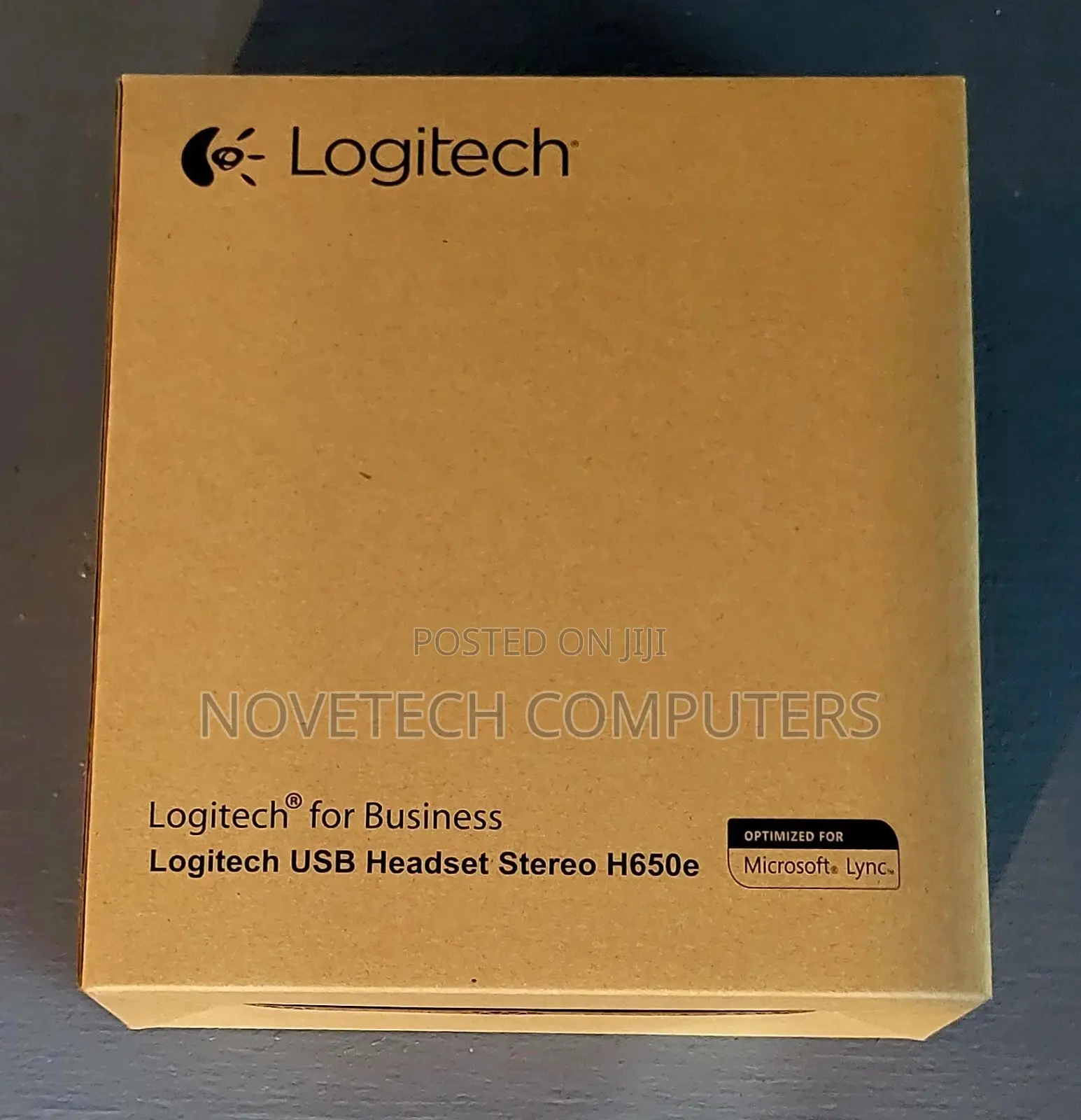 Genuine Logitech Usb Headset Stereo H650e 981-000519 Black