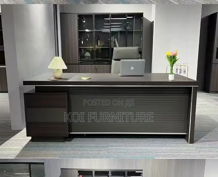 Office Desk; 1.6 Meters Learstee Executive Boss Desk