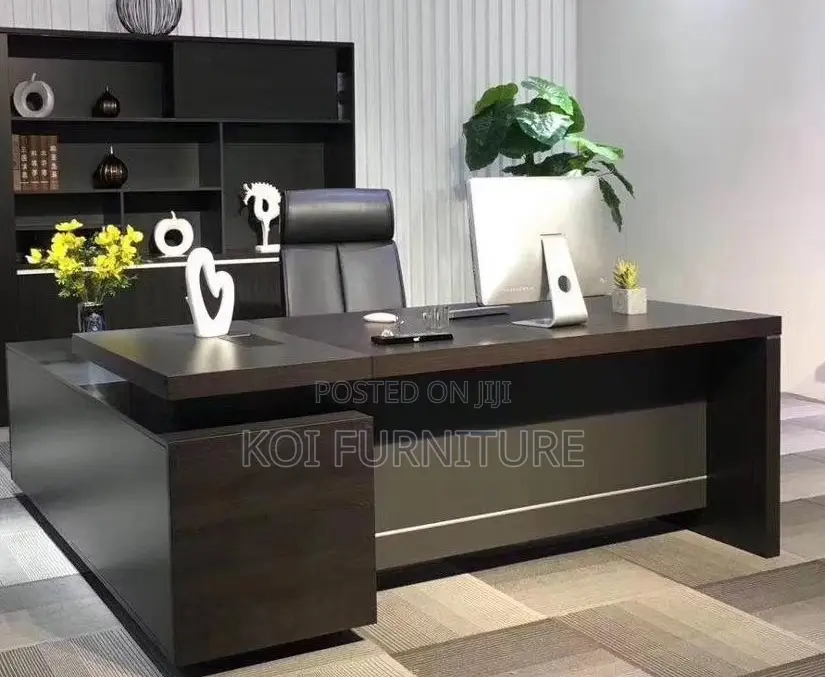 Office Desk; 1.6 Meters Learstee Executive Boss Desk