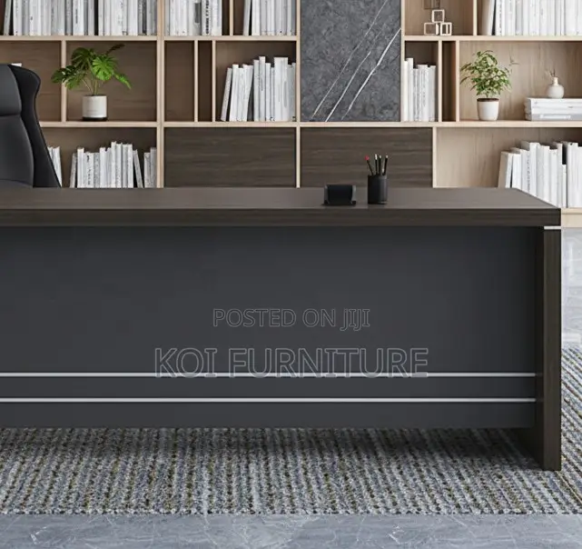 Office Desk; 1.6 Meters Learstee Executive Boss Desk