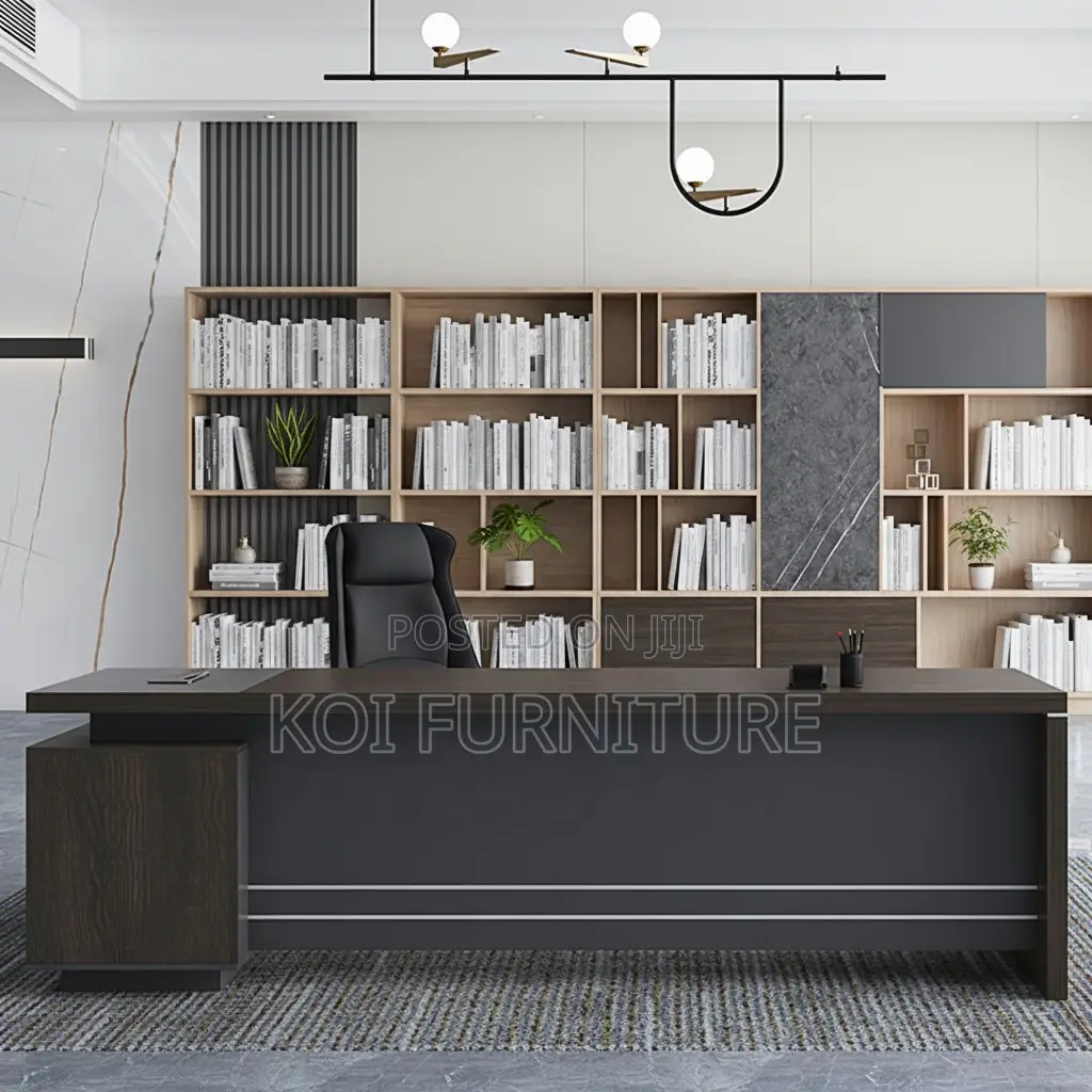 Office Desk; 1.6 Meters Learstee Executive Boss Desk