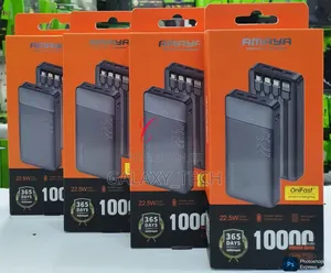 Amaya Apb-F129 *10,000mah 22.5w* Power Bank(4 Built in Cables)