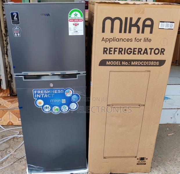 Mika Fridge Double Door 138litres