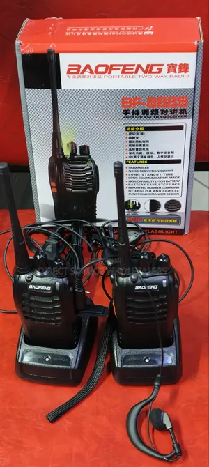 Baofeng Bf-888s Walkie Talkie – Perfect for Work, Events Travel