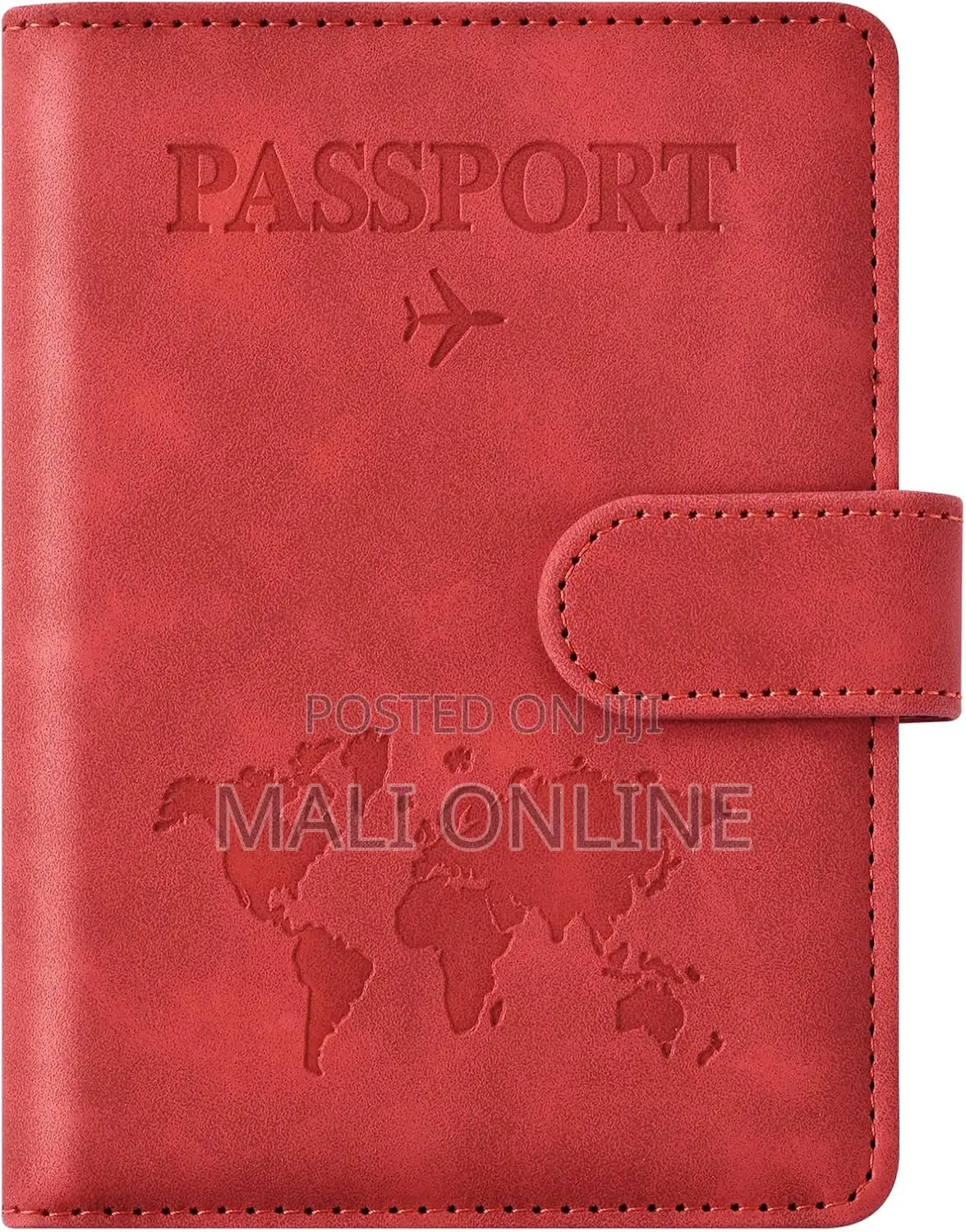 Passport Holder Rfid Blocking Travel Wallet Cover Pu Leather Organizer