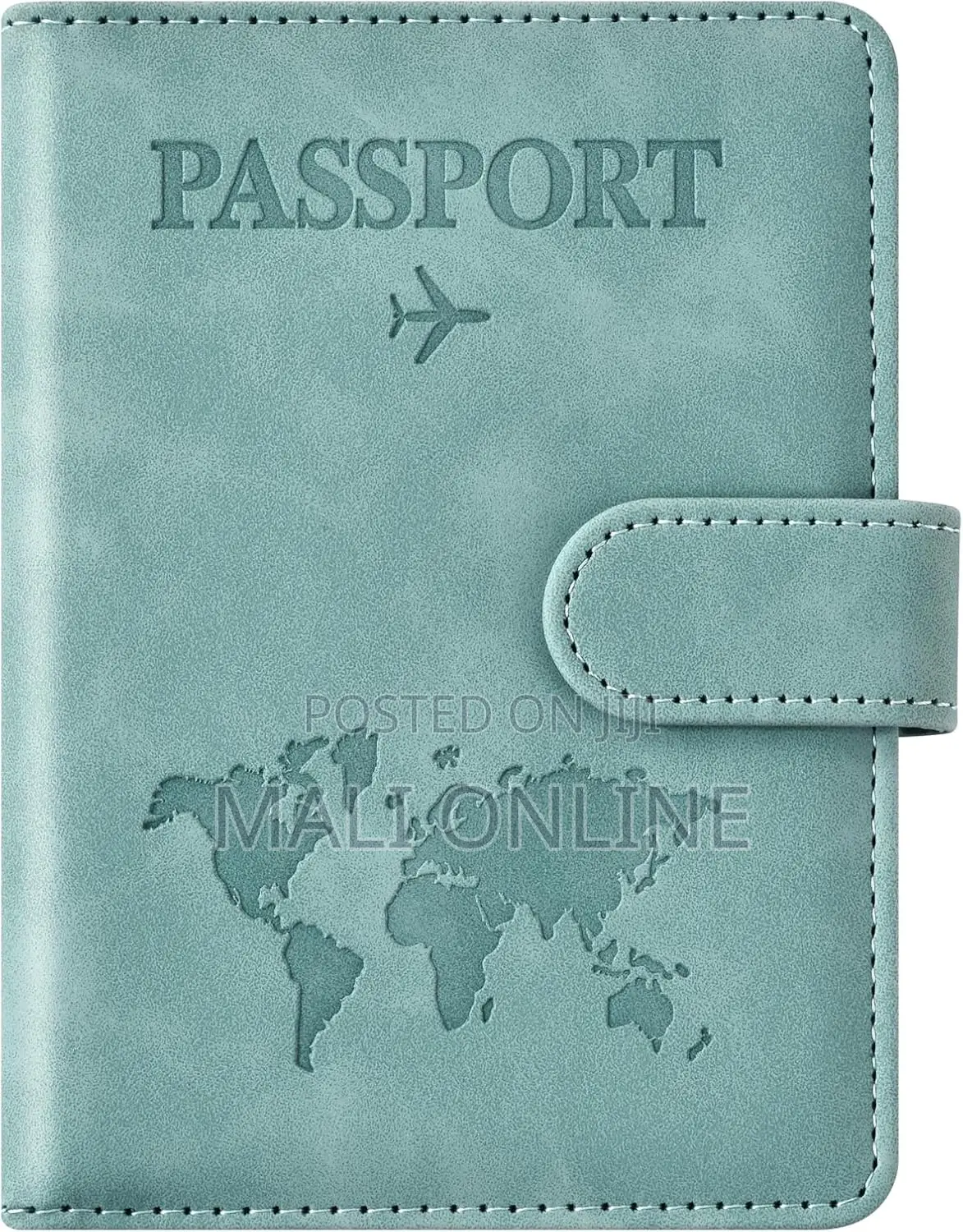Passport Holder Rfid Blocking Travel Wallet Cover Pu Leather Organizer