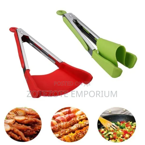 2 in 1 Kitchen Spatula and Tongs