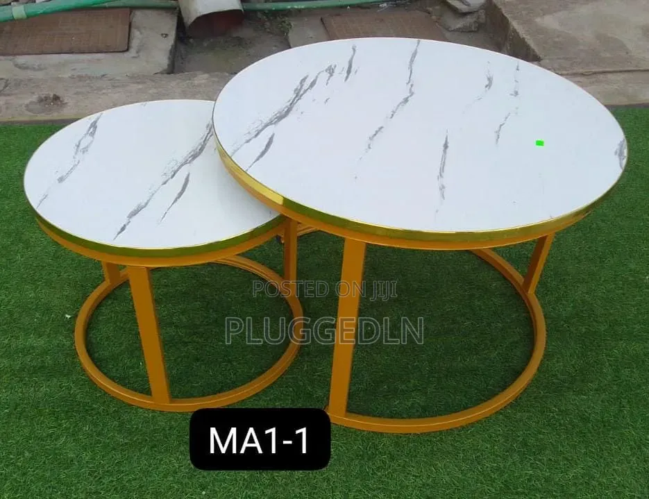 MDF-Effect Nesting Coffee Table.