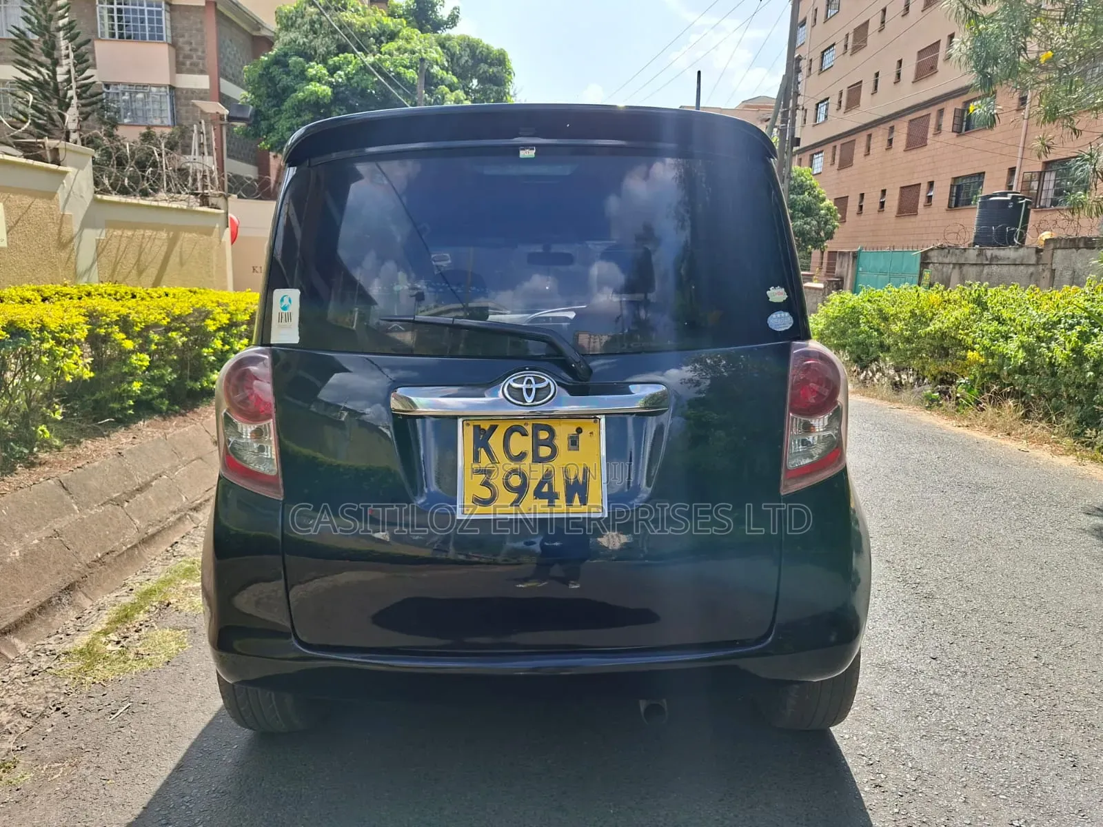 Toyota Ractis 1.5 FWD 2008 Black