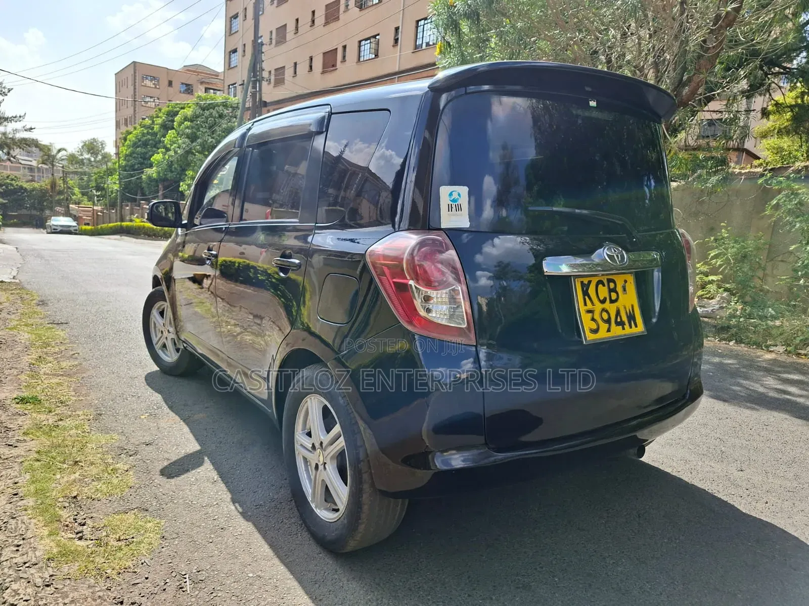 Toyota Ractis 1.5 FWD 2008 Black