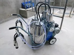 Heavy Duty Double Cylinder Milking Machine