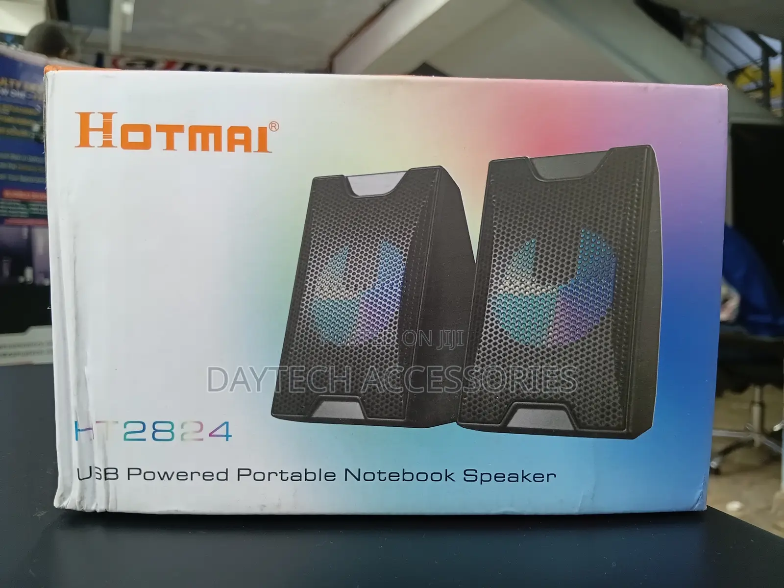 This Is a Hotmai Ht-2824 Usb-Powered Portable Speaker Set.