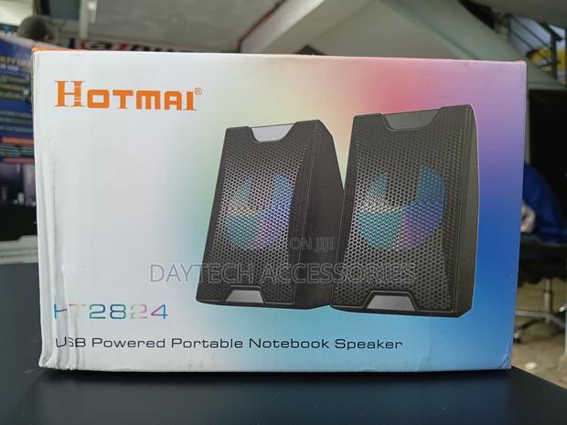 This Is a Hotmai Ht-2824 Usb-Powered Portable Speaker Set. - thumbnail 2
