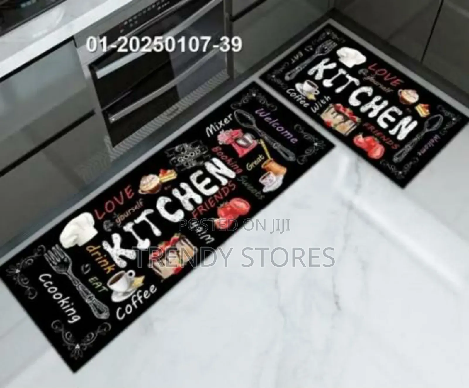 2pcs Kitchen Mat Set